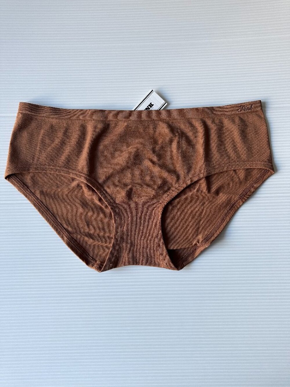 NEW PINK Victoria's Secret Caramel Brown Hiphugger/Hipster panty